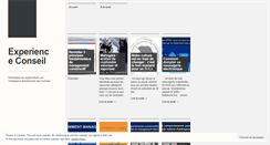 Desktop Screenshot of experience-conseil.com